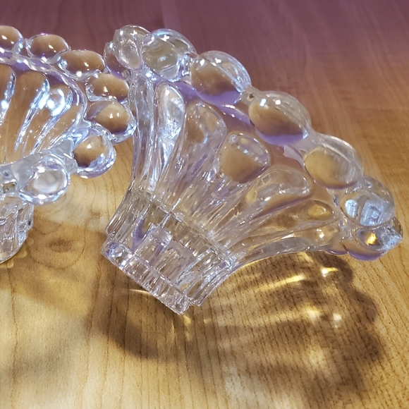 Vintage Anchor Hocking Boopie Candle Holders - Picture 3 of 5